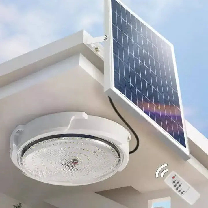 20-300w Intelligent Solar Led Ceiling Light avec panneau solaire pour l'intérieur et l'extérieur