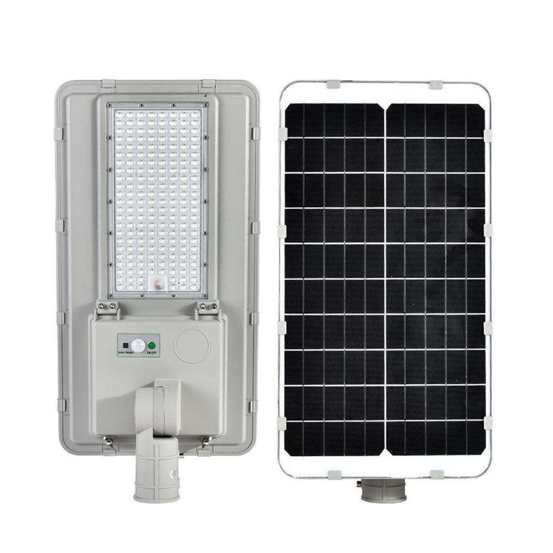 Éclairage solaire étanche à l'eau 100W 200W 300W intégré tout en un éclairage de rue LED