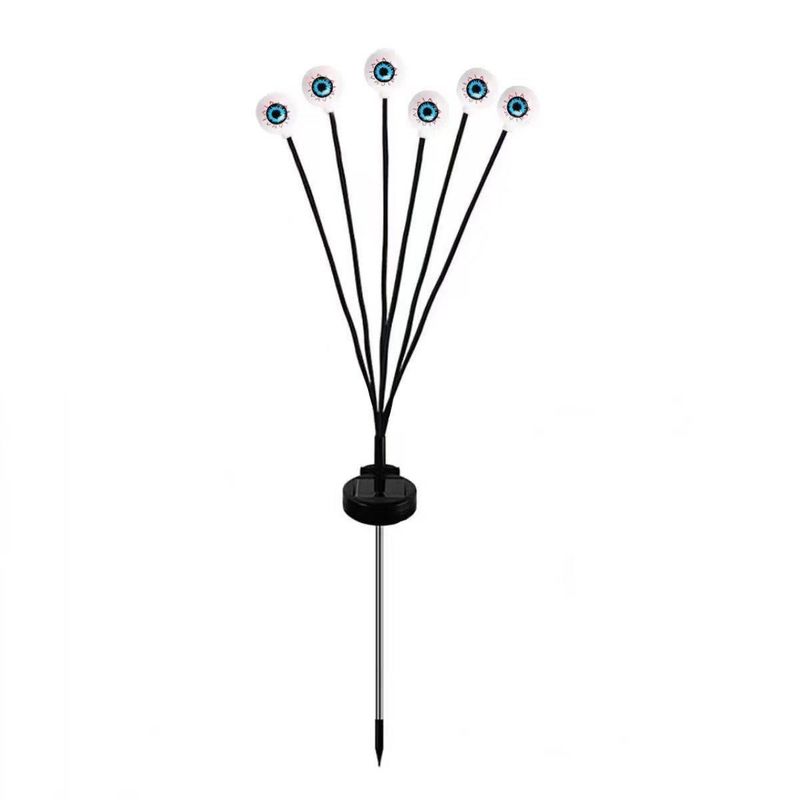 Lumière de jardin en plein air LED Solar Eyeball Lumière pour l'Halloween