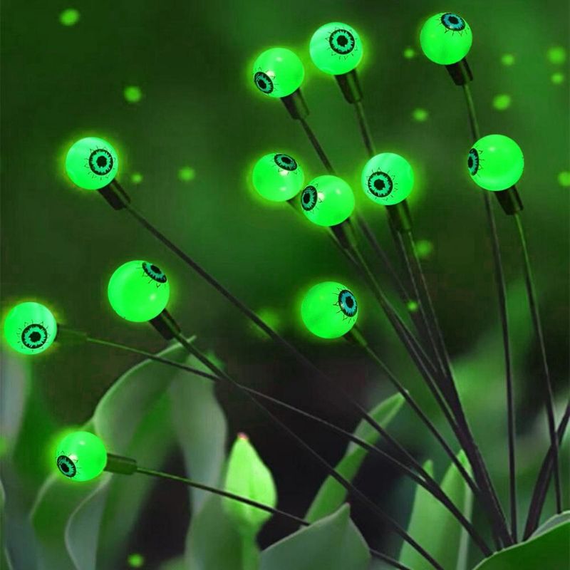 Lumière de jardin en plein air LED Solar Eyeball Lumière pour l'Halloween