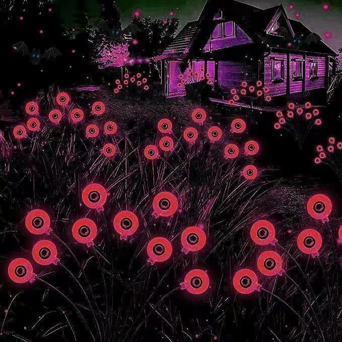 Lumière de jardin en plein air LED Solar Eyeball Lumière pour l'Halloween