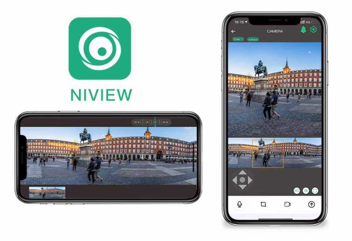 8 millions d'articulations horizontales caméra solaire extérieure caméra de vidéosurveillance à double lentille