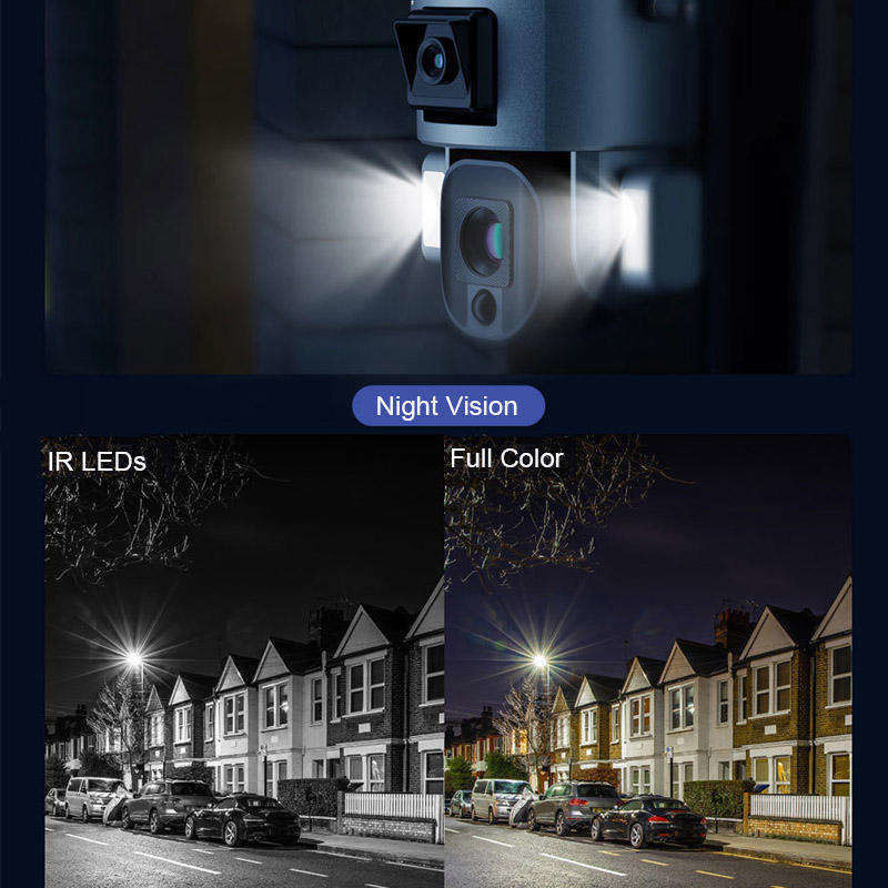 10x Zoom 4.0MP Wifi Dome Réseau de vidéosurveillance Ipsy Batterie solaire de sauvegarde Caméra de surveillance 4g