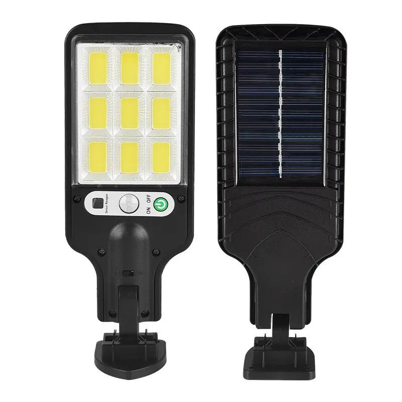 Lumière solaire de jardin à haute luminosité Sensor de sécurité Wall Street Lamp pour l'éclairage extérieur