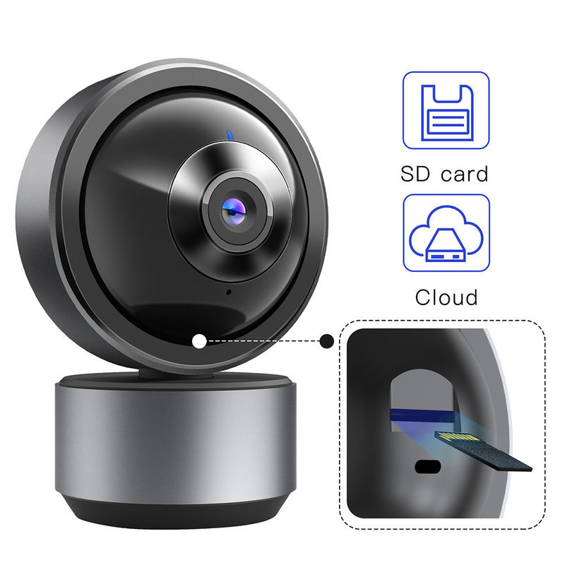 4x Zoom électronique Tuya Smart PTZ CCTV caméra de surveillance WiFi pour la surveillance intérieure