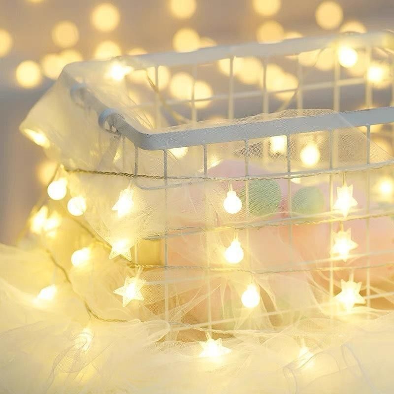 Famille Lampes solaires à chaîne étanches pour jardin intérieur et extérieur