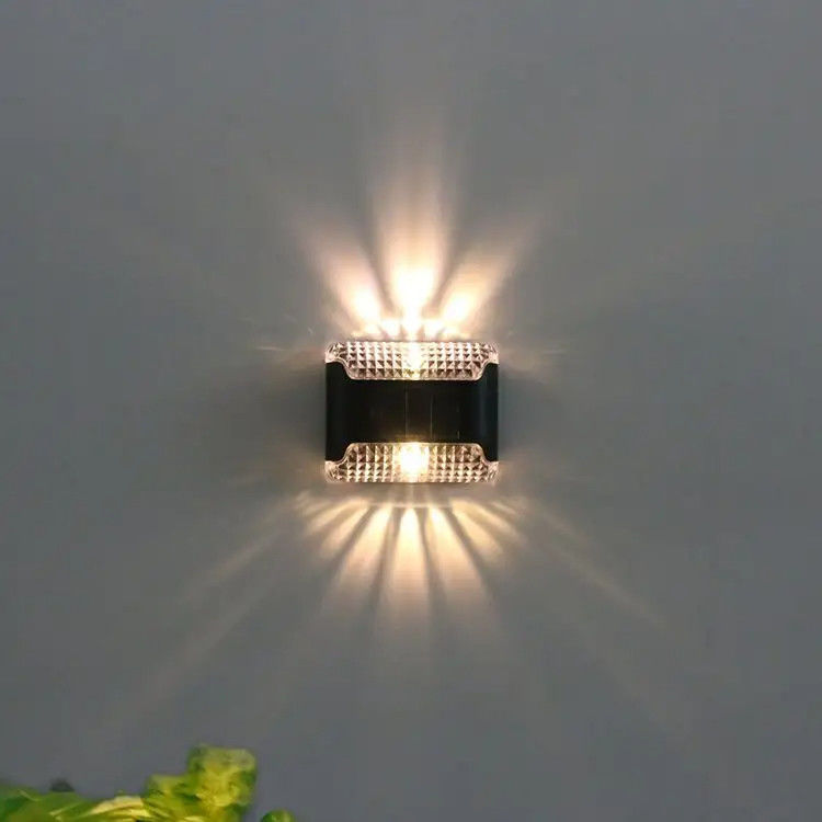 80 luminaires solaires lampe murale LED lampes solaires pour la décoration de jardin extérieur