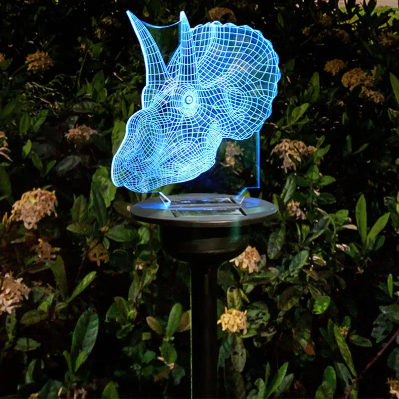 Lampes solaires acryliques à gazon de 90lm pour l'insertion sur le sol de la cour avec conception imperméable à l'eau IP65