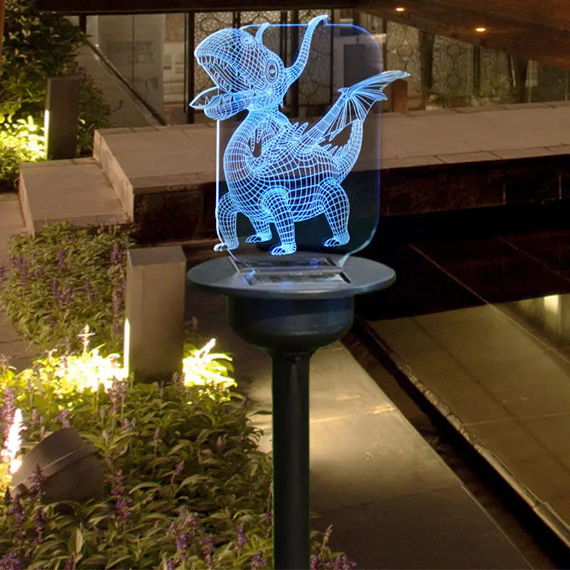 Lampes solaires acryliques à gazon de 90lm pour l'insertion sur le sol de la cour avec conception imperméable à l'eau IP65