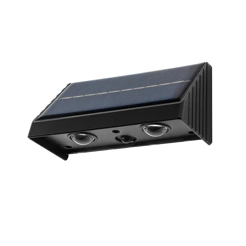 IP54 étanche à l'eau décorative extérieure LED lumière solaire murale pour balcon