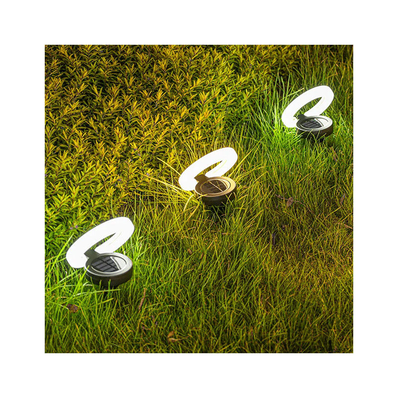 Lumière solaire à LED 17 LED lampes murales pliables pour la maison extérieure extérieure murale montée