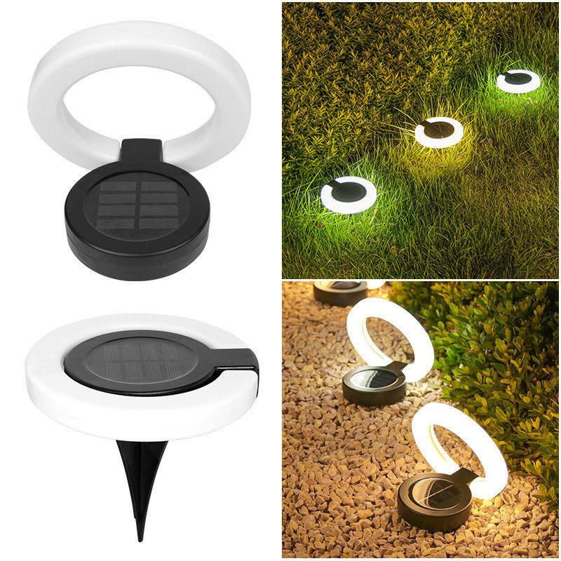 Lumière solaire LED extérieure Deck Lumières de jardin Décoration de jardin projecteur Lampes murales solaires pour jardin