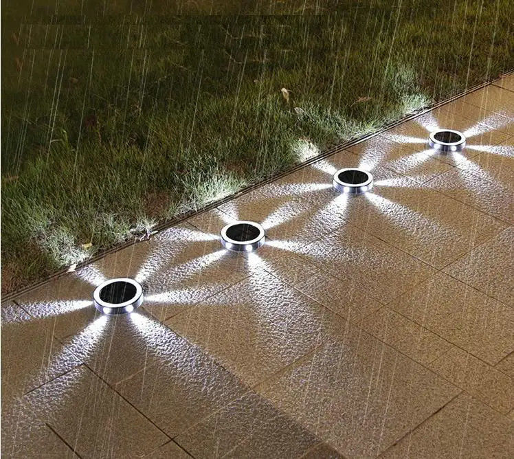 Éclairage extérieur solaire de l'escalier avec 90lm/w d'efficacité