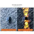 Lampes solaires pour balcon Lampes murales imperméables à l'eau Lampes pour éclairage extérieur haut et bas
