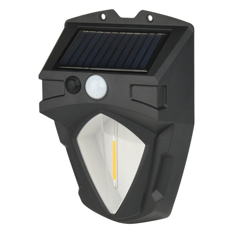 IP65 étanche à l'eau lampes solaires à filament de tungstène idéal pour la sécurité de jardin extérieur
