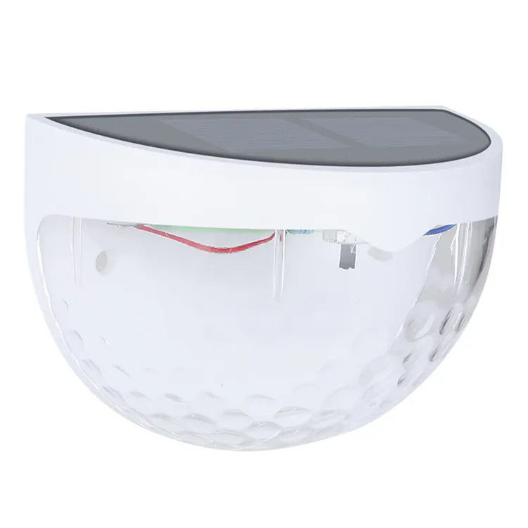 85lm/w Lampe Efficacité lumineuse Lumière solaire de jardin pour jardin décoratif semi-circulaire