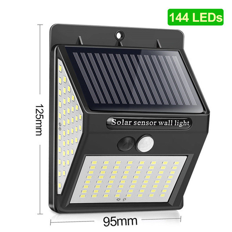 Lumière solaire 48 Cob LED Sensor de mouvement de sécurité