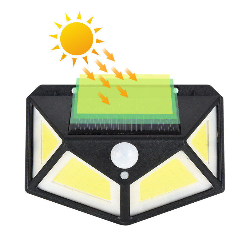 Lumière solaire 48 Cob LED Sensor de mouvement de sécurité