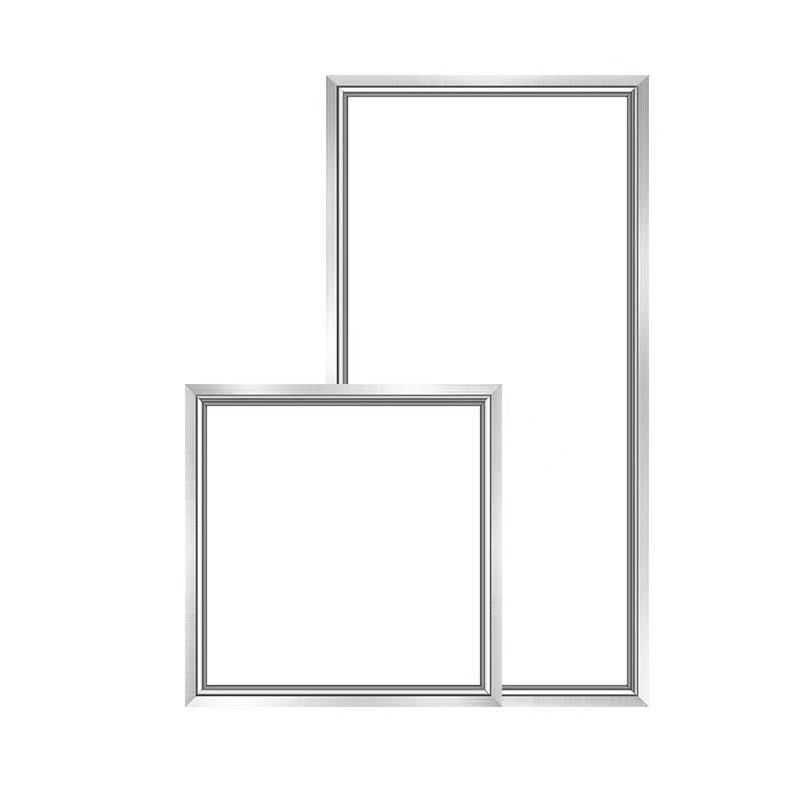 Aluminium PMMA 50w/75w Carré 600x600mm Panneau plat Lumière murale Plafond Panneau LED