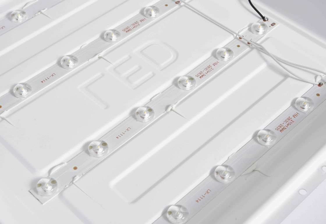 Aluminium PMMA 50w/75w Carré 600x600mm Panneau plat Lumière murale Plafond Panneau LED