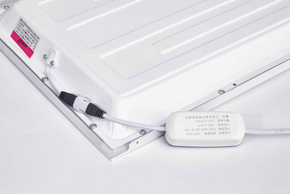 Aluminium PMMA 50w/75w Carré 600x600mm Panneau plat Lumière murale Plafond Panneau LED