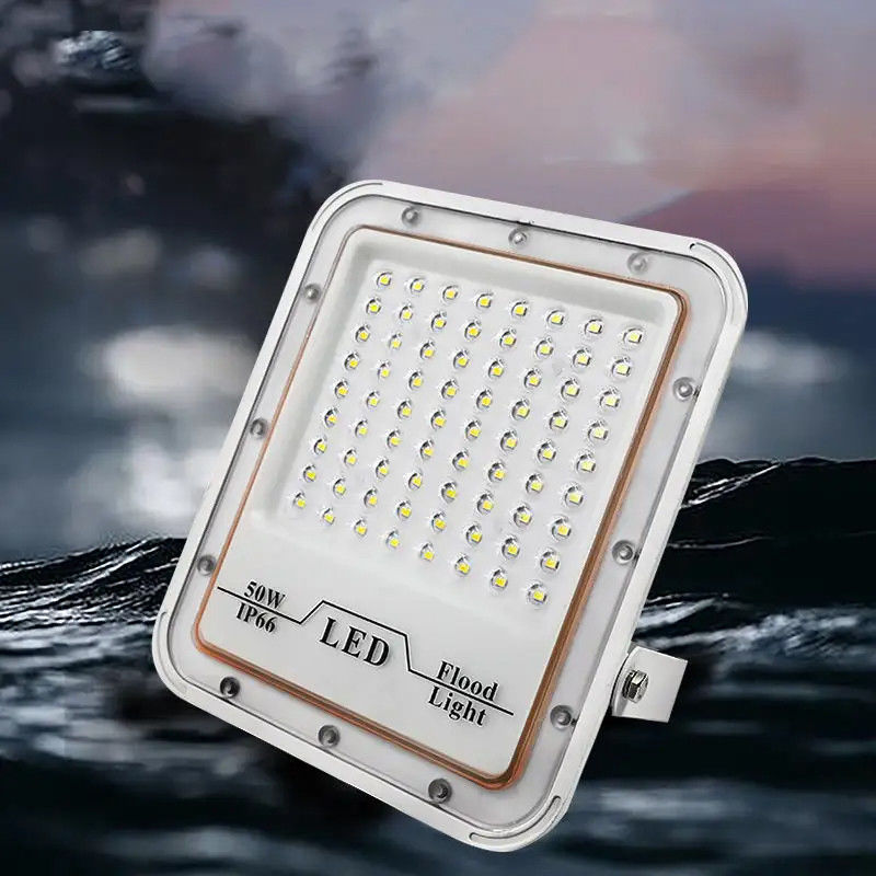 Lumière à incandescence gris étanche à l'eau extérieure 30w 50w 100w 200w LED pour stade