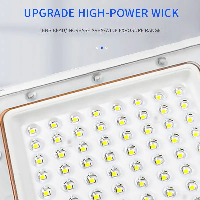 Lumière à incandescence gris étanche à l'eau extérieure 30w 50w 100w 200w LED pour stade